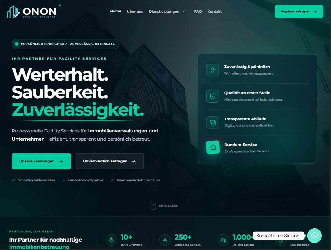 Temporäres Beispielbild für Webdesign