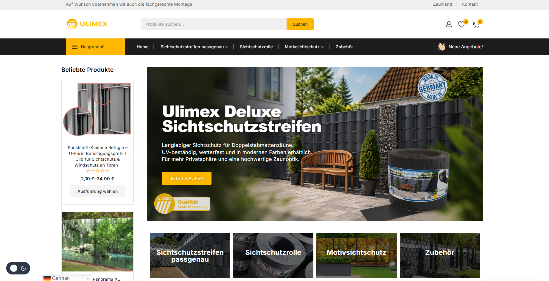 Temporäres Beispielbild für WooCommerce
